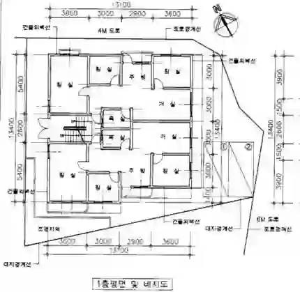 황금빌라 배치도 이미지